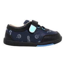 Load image into Gallery viewer, Kimi + Kai Boys Sneaker Shoes - Colton Spaceship (First Walker &amp; Toddler)