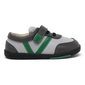 Kimi + Kai Boys Sneaker Shoes - Sam Stripe (First Walker & Toddler)