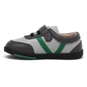 Kimi + Kai Boys Sneaker Shoes - Sam Stripe (First Walker & Toddler)