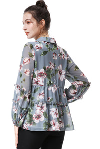 Kimi + Kai Women's "Rachel" Peasant Blouse