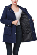 Load image into Gallery viewer, Kimi + Kai Women&#39;s &quot;Gita: Waterproof Zip Out Lined Parka Coat