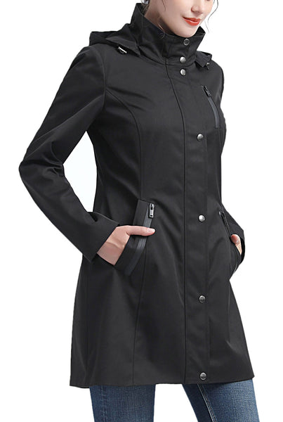Kimi + Kai Women's "Molly" Waterproof Hooded Anorak Jacket
