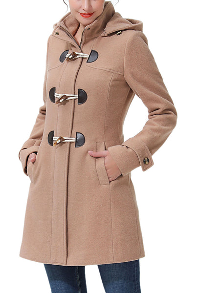 Kimi + Kai Women's "Daisy" Wool Toggle Coat