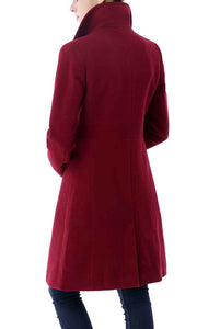 Kimi + Kai Women's "Heather" Wool Walking Coat