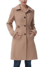 Load image into Gallery viewer, Kimi + Kai Women&#39;s &quot;Heather&quot; Wool Walking Coat