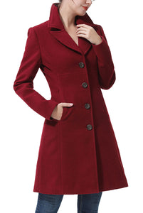 Kimi + Kai Women's "Joann" Wool Walking Coat