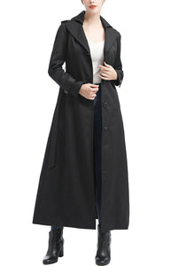 Kimi + Kai Women's "Alena" Waterproof Hooded Long Trench Coat
