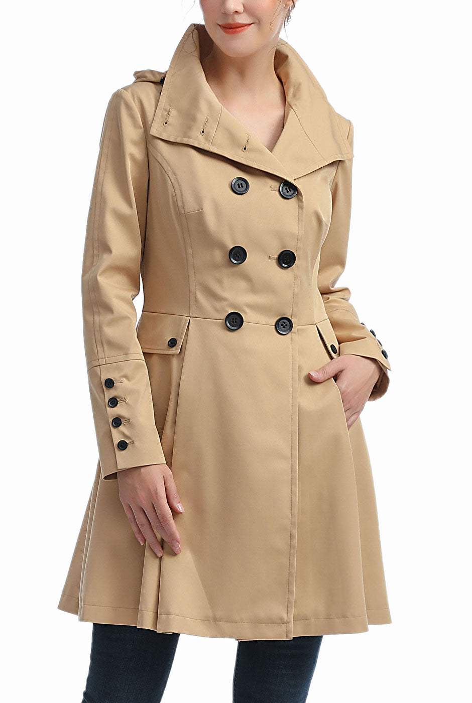 Kimi + Kai Women's Ellie Waterproof Trench Coat – kimi + kai