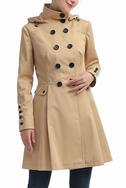 Kimi + Kai Women's "Ellie" Waterproof Trench Coat