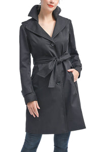 Kimi + Kai Women's "Adel" Waterproof Hooded Trench Coat