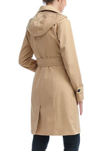 Load image into Gallery viewer, Kimi + Kai Women&#39;s &quot;Adel&quot; Waterproof Hooded Trench Coat