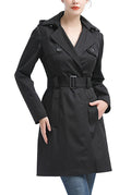 Kimi + Kai Women's "Angie" Waterproof Hooded Trench Coat