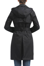 Kimi + Kai Women's "Angie" Waterproof Hooded Trench Coat