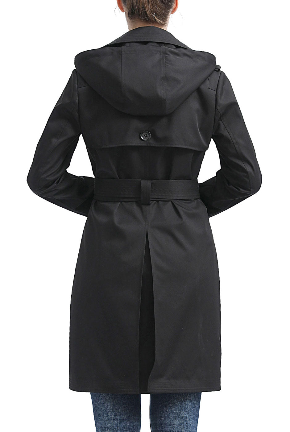 Kimi + Kai Women's "Angie" Waterproof Hooded Trench Coat