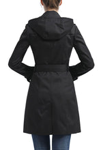 Load image into Gallery viewer, Kimi + Kai Women&#39;s &quot;Adley&quot; Waterproof Hooded Trench Coat