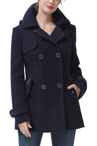 Kimi + Kai Women's "Anne" Wool Pea Coat