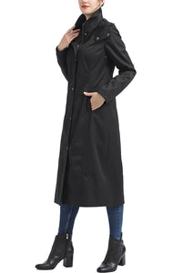 Kimi + Kai Women's "Brooke" Waterproof Hooded Long Coat