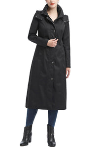 Kimi + Kai Women's "Brooke" Waterproof Hooded Long Coat