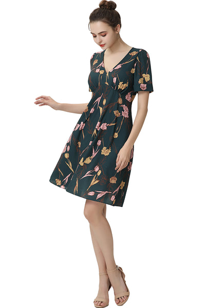 Kimi + Kai Women's "Tess" Fit & Flare Dress