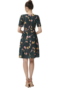 Kimi + Kai Women's "Tess" Fit & Flare Dress