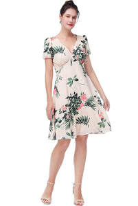 Kimi + Kai Women's "Dina" Fit & Flare Dress