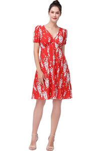 Kimi + Kai Women's "Kata" Fit & Flare Dress