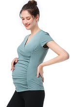 Load image into Gallery viewer, Kimi + Kai Maternity Essential Nursing Active Tee