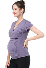 Load image into Gallery viewer, Kimi + Kai Maternity Essential Nursing Active Tee