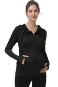 Kimi + Kai Maternity "Momo" Ruched Performance Jacket