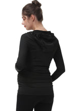 Load image into Gallery viewer, Kimi + Kai Maternity &quot;Momo&quot; Ruched Performance Jacket