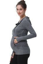 Load image into Gallery viewer, Kimi + Kai Maternity &quot;Momo&quot; Ruched Performance Jacket