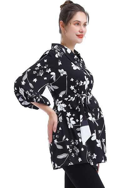 Kimi + Kai Maternity "Stella" Nursing Blouse