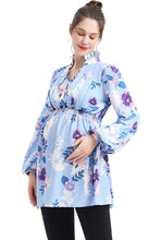 Load image into Gallery viewer, Kimi + Kai Maternity &quot;Victoria&quot; Nursing Blouse