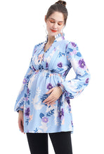 Load image into Gallery viewer, Kimi + Kai Maternity &quot;Victoria&quot; Nursing Blouse