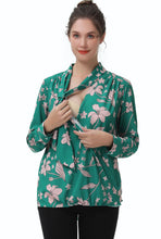 Load image into Gallery viewer, Kimi + Kai Maternity &quot;Grace&quot; Nursing Blouse