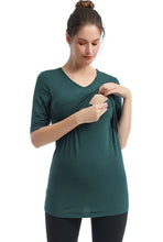 Load image into Gallery viewer, Kimi + Kai Essential Maternity &amp; Nursing Tiered Top