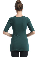 Load image into Gallery viewer, Kimi + Kai Essential Maternity &amp; Nursing Tiered Top