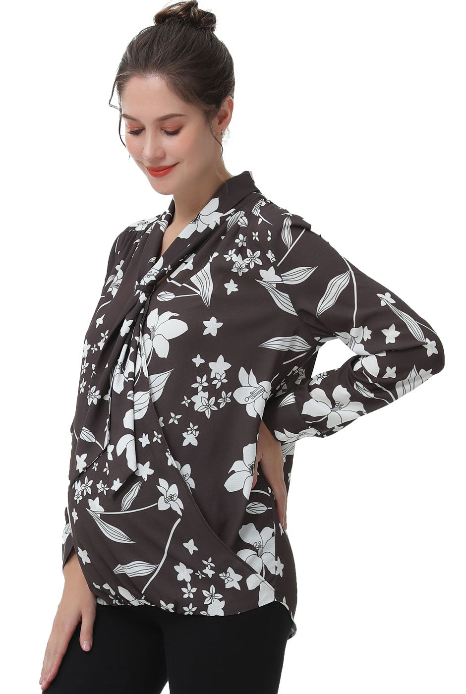 Kimi + Kai Maternity "Gracie" Nursing Blouse