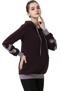 Kimi + Kai Maternity "Cynthia" Active Hoodie