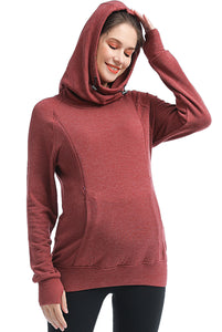 Kimi + Kai Maternity "Posie" Active Nursing Hoodie