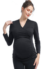 Load image into Gallery viewer, Kimi + Kai Maternity Essential Nursing Active Top