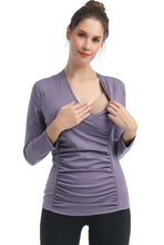 Load image into Gallery viewer, Kimi + Kai Maternity Essential Nursing Active Top