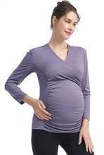 Load image into Gallery viewer, Kimi + Kai Maternity Essential Nursing Active Top