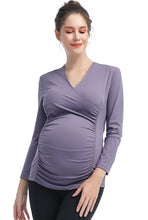 Load image into Gallery viewer, Kimi + Kai Maternity Essential Nursing Active Top