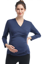 Load image into Gallery viewer, Kimi + Kai Maternity Essential Nursing Active Top