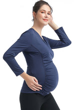 Load image into Gallery viewer, Kimi + Kai Maternity Essential Nursing Active Top