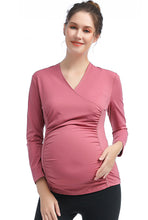 Load image into Gallery viewer, Kimi + Kai Maternity Essential Nursing Active Top