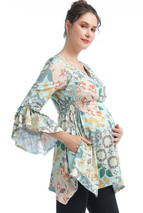 Kimi + Kai Maternity "Sue" Nursing A-Line Tunic