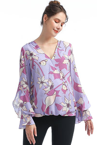 Kimi + Kai Maternity "Adna" Nursing Blouse