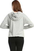 Kimi + Kai Maternity "Samara" Cowl Neck Nursing Hoodie